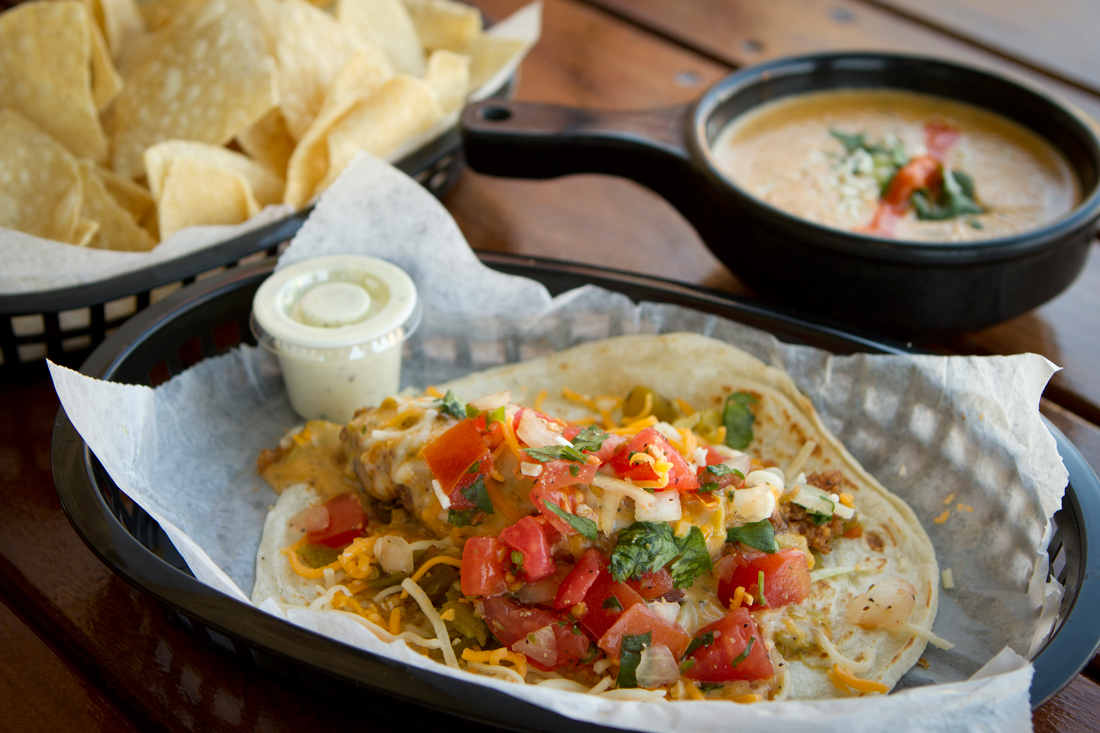 You can order your tacos “trashy,” which means “with Torchy’s delectable queso.” Do it. Tony Robles