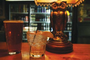 The drinks are cheap and cold at The Boiled Owl Tavern, a colorful and chic dive on the happenin’ Near Southside.