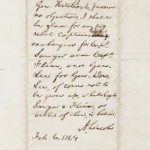 Lincoln letter