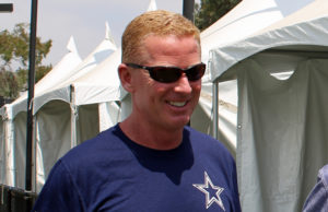 Jason Garrett at Cowboys Training Camp 2017