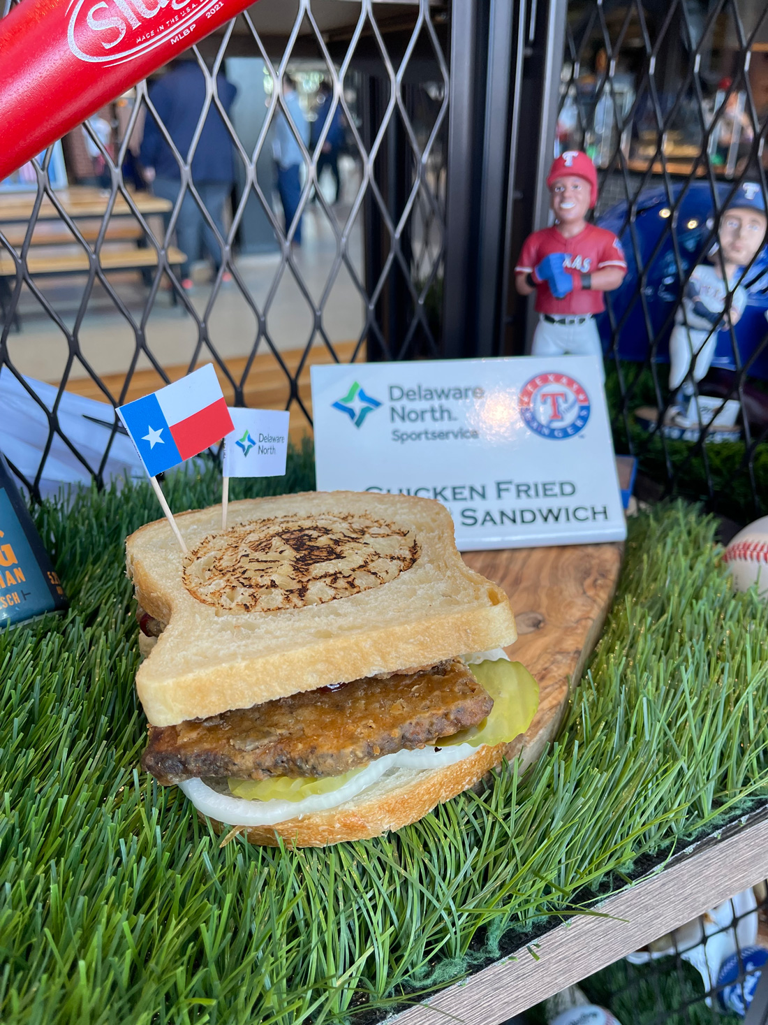 Texas Rangers unveil new menu items, including alligator corn dog for 2022  season
