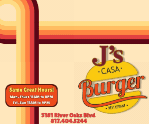 J's Casa Burger Web Ads (300 x 250 px)
