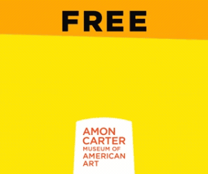 Amon Carter 2nd Thursday- Rectangle