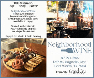 Neighborhood Wine Web Ad (300 x 250 px)