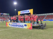 NWSL Summer Cup Final Celebration